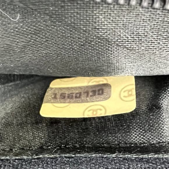 Chanel Vintage Black Quilted Suede Flap Shoulder Bag with Chain Strap – 1990s - Picture 9 of 13